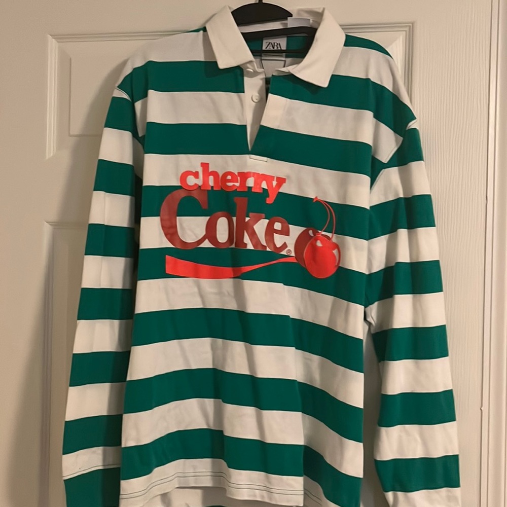 BRAND NEW Zara Cherry Coke shirt